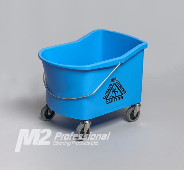 GRIZZLY 32qt BUCKET (ONLY) w/ CASTERS - Blue - F5302
